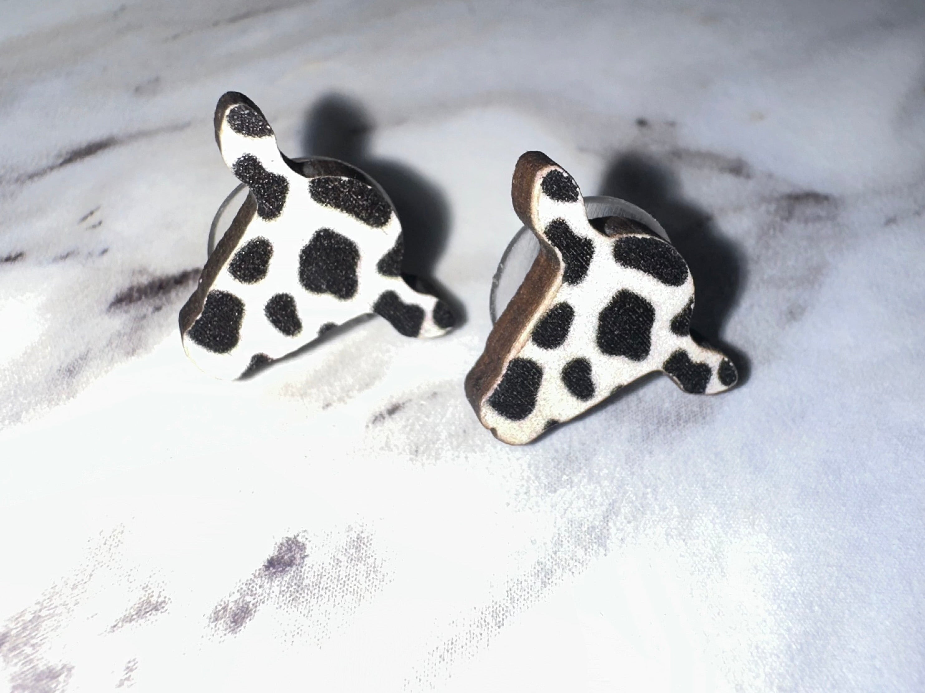 RTS- Cow Earrings