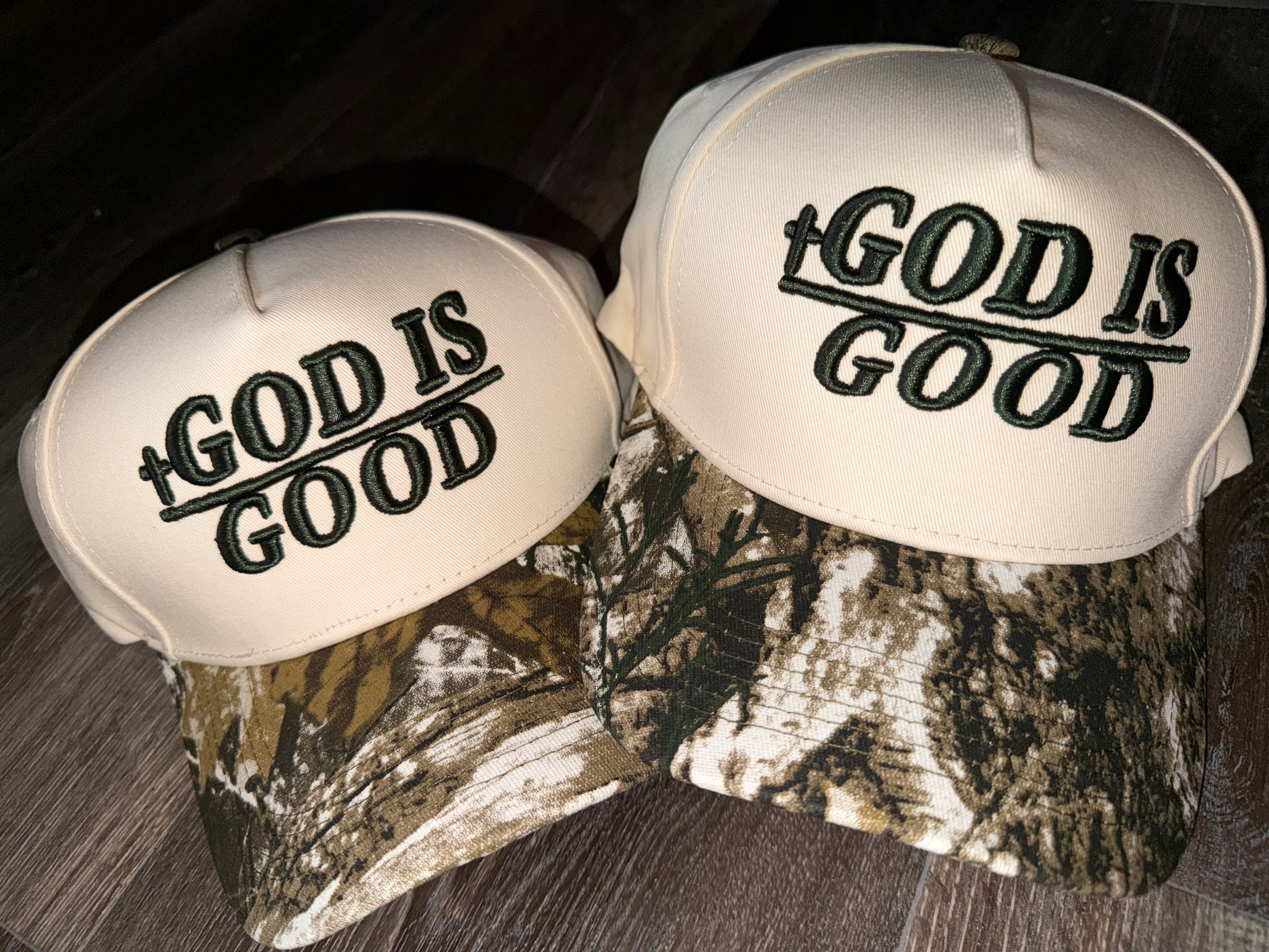 RTS- God Is Good Camo Hat