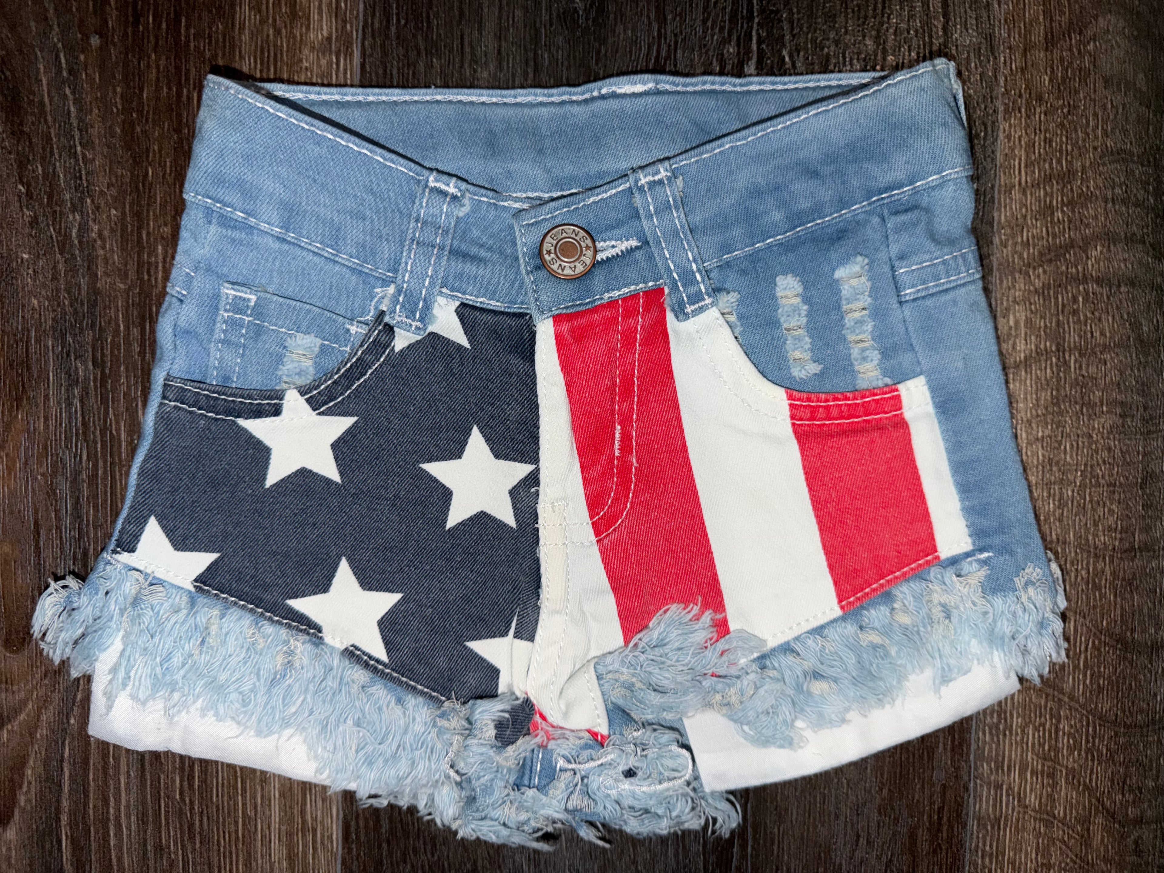 RTS- American Flag Shorts