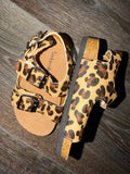 RTS- Toddler Leopard Sandals