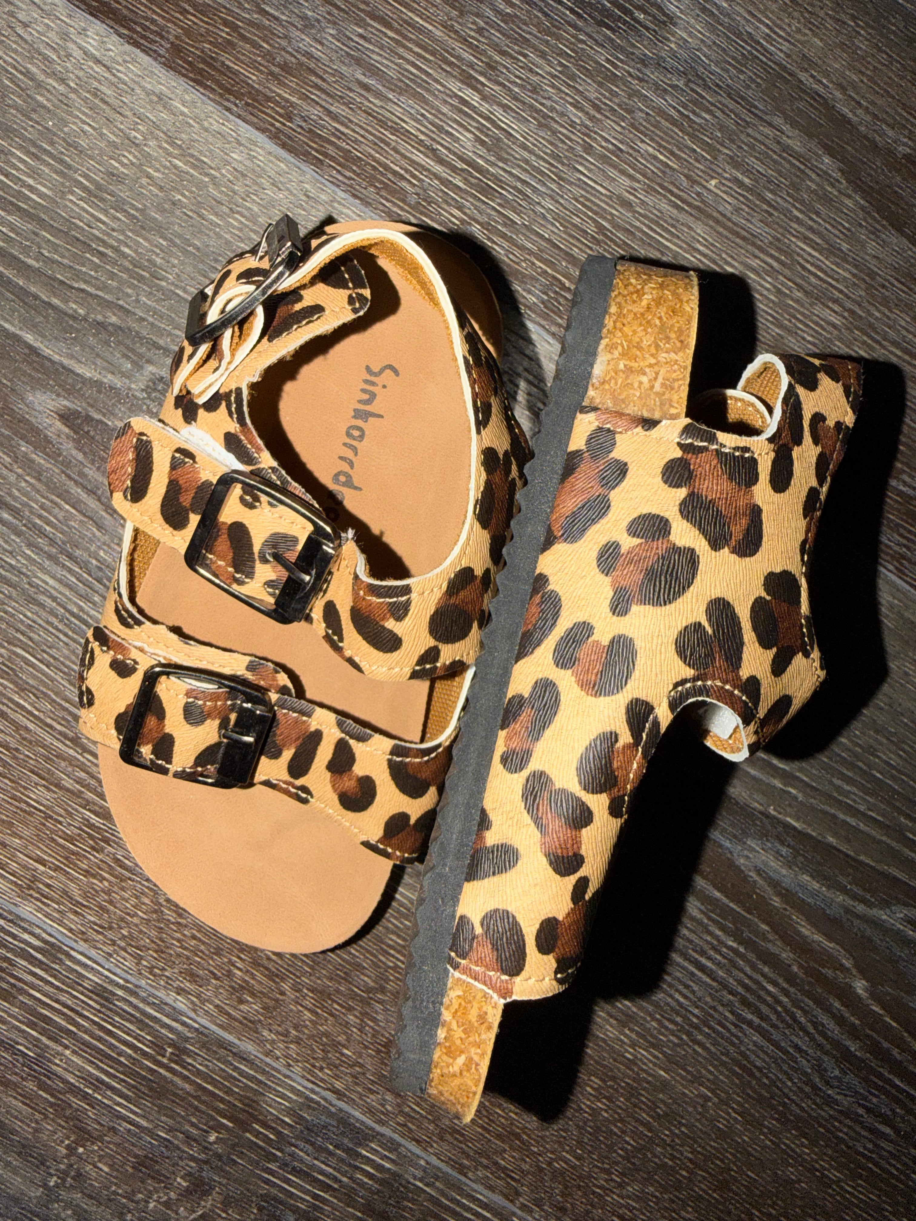 RTS- Toddler Leopard Sandals
