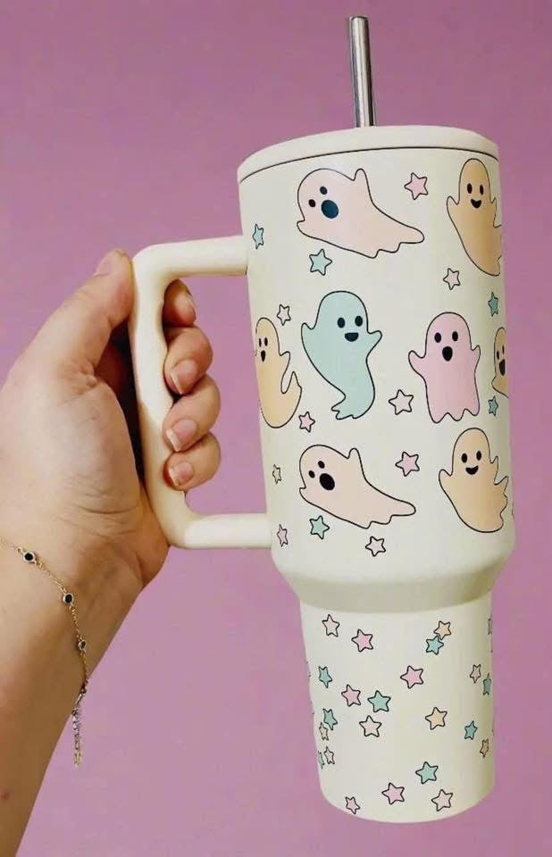 RTS- Pastel Ghost Tumbler