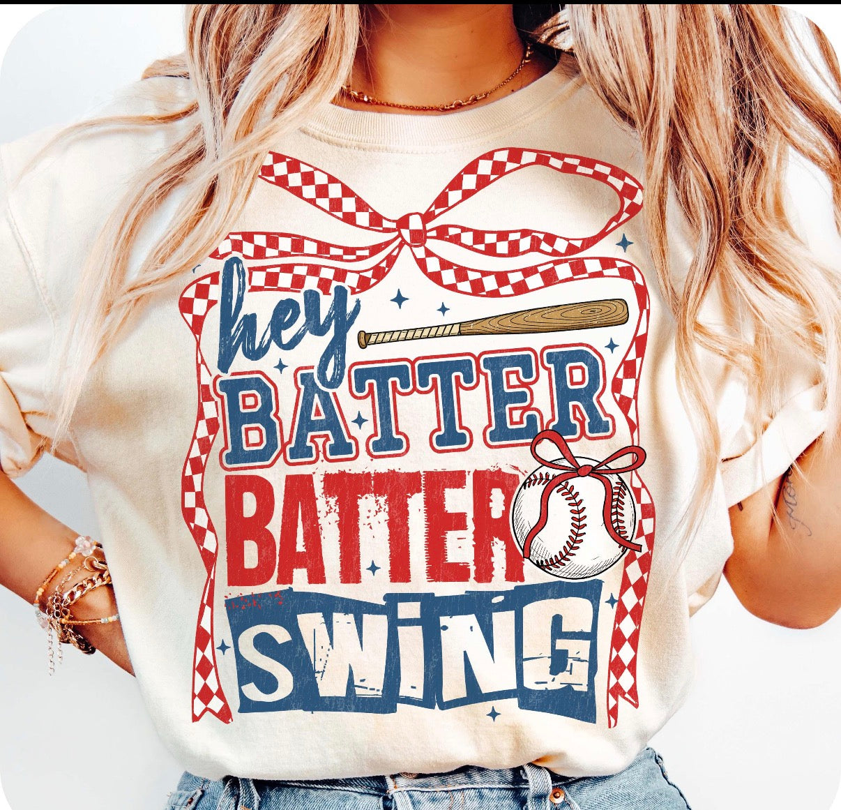 PREORDER- Hey Batter Batter/Baseball T Shirt
